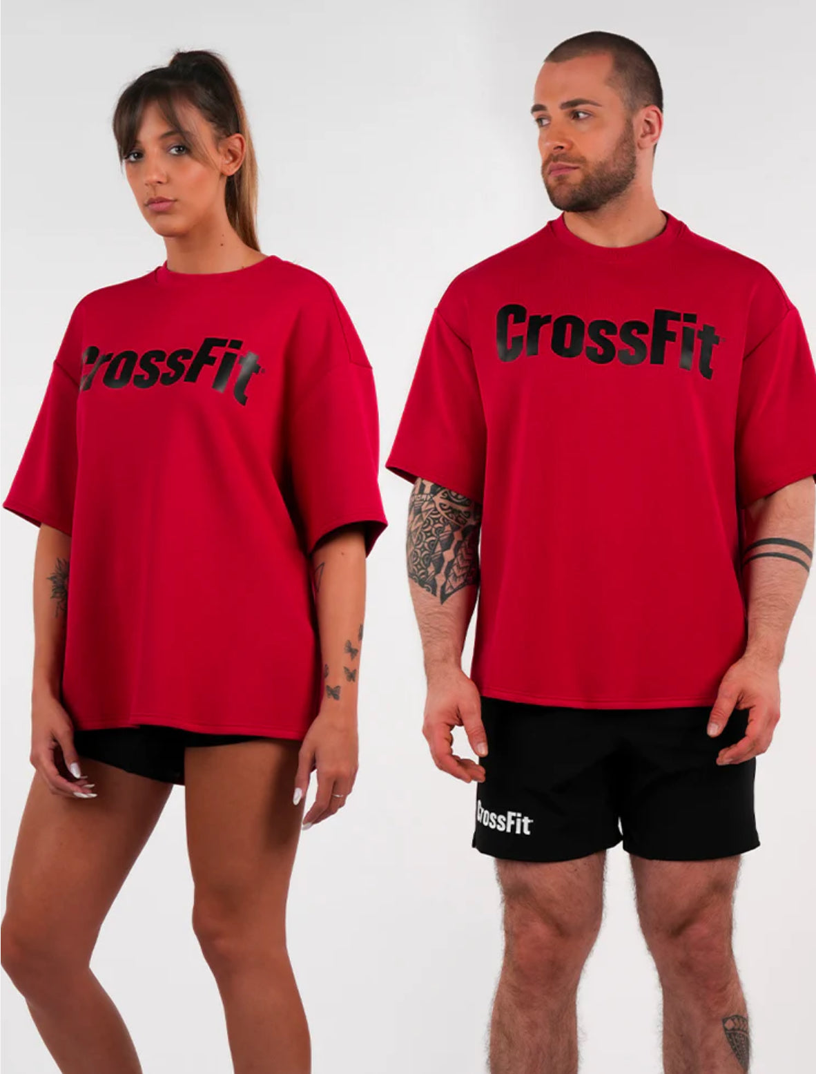 NS Unisex Tshirt Oversize | Red
