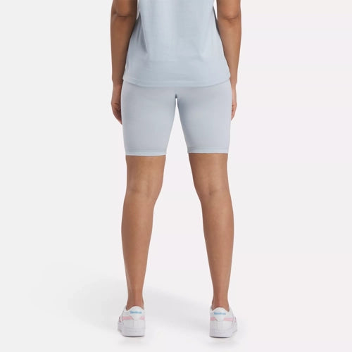 Womens Reebok Bike Short Celeste