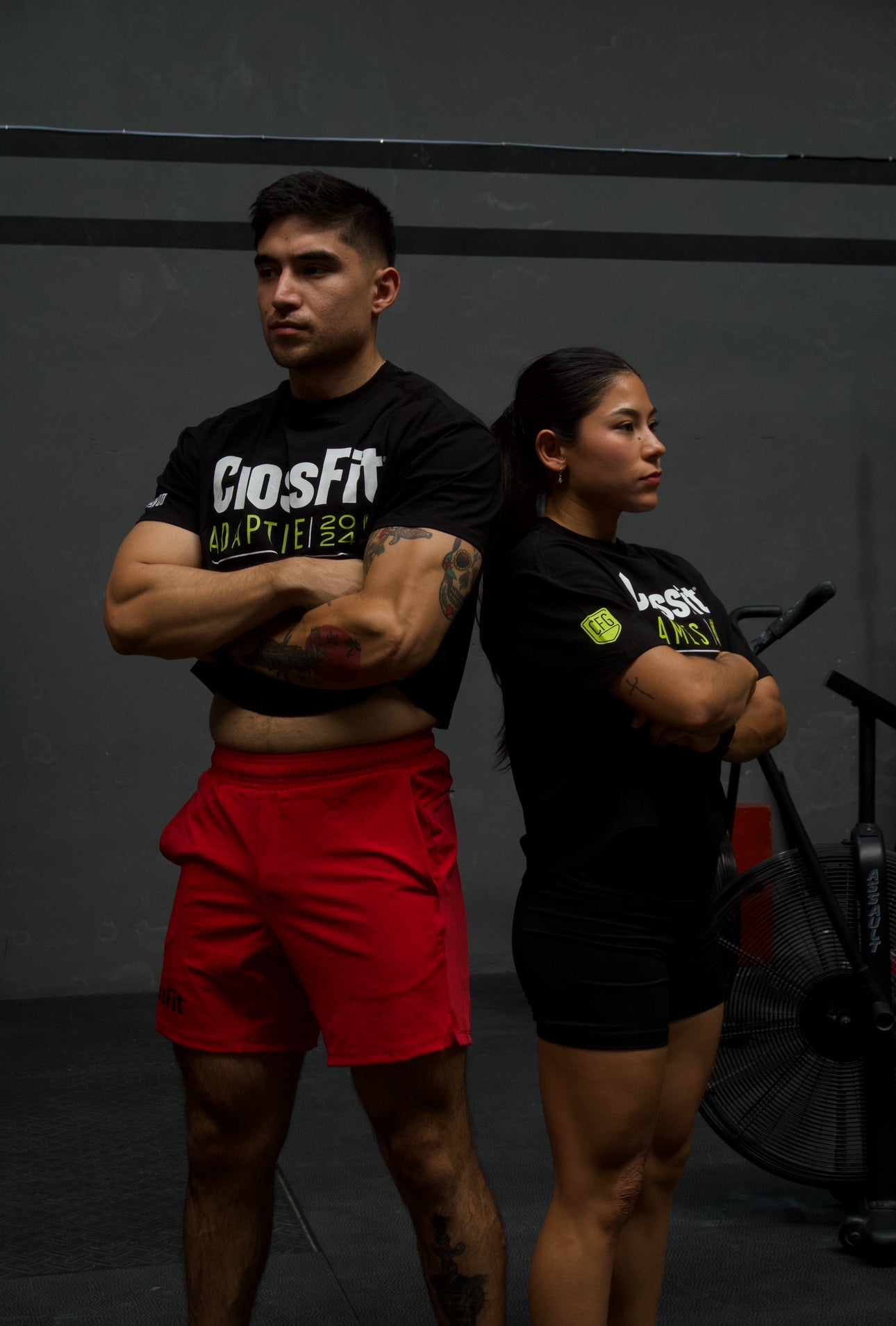 Ns Crop Top Crossfit Games| Black