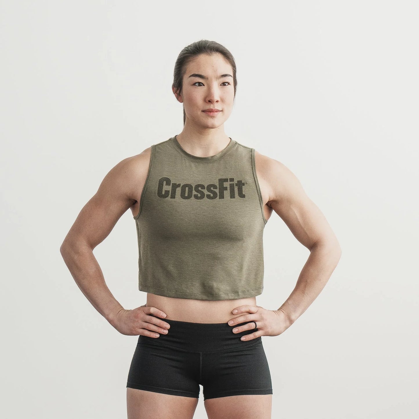 Nobull Women’s Muscle Tank - Green Army