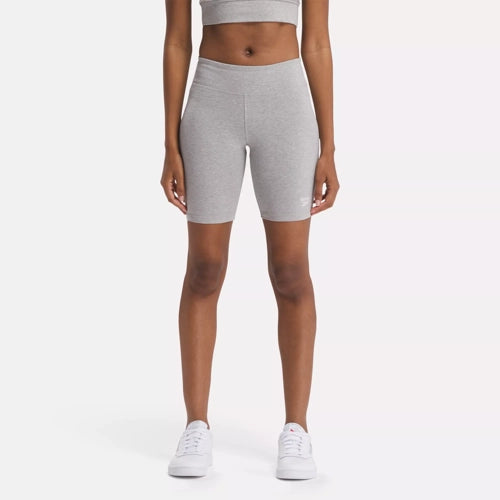 Womens Reebok Bike Short Grey