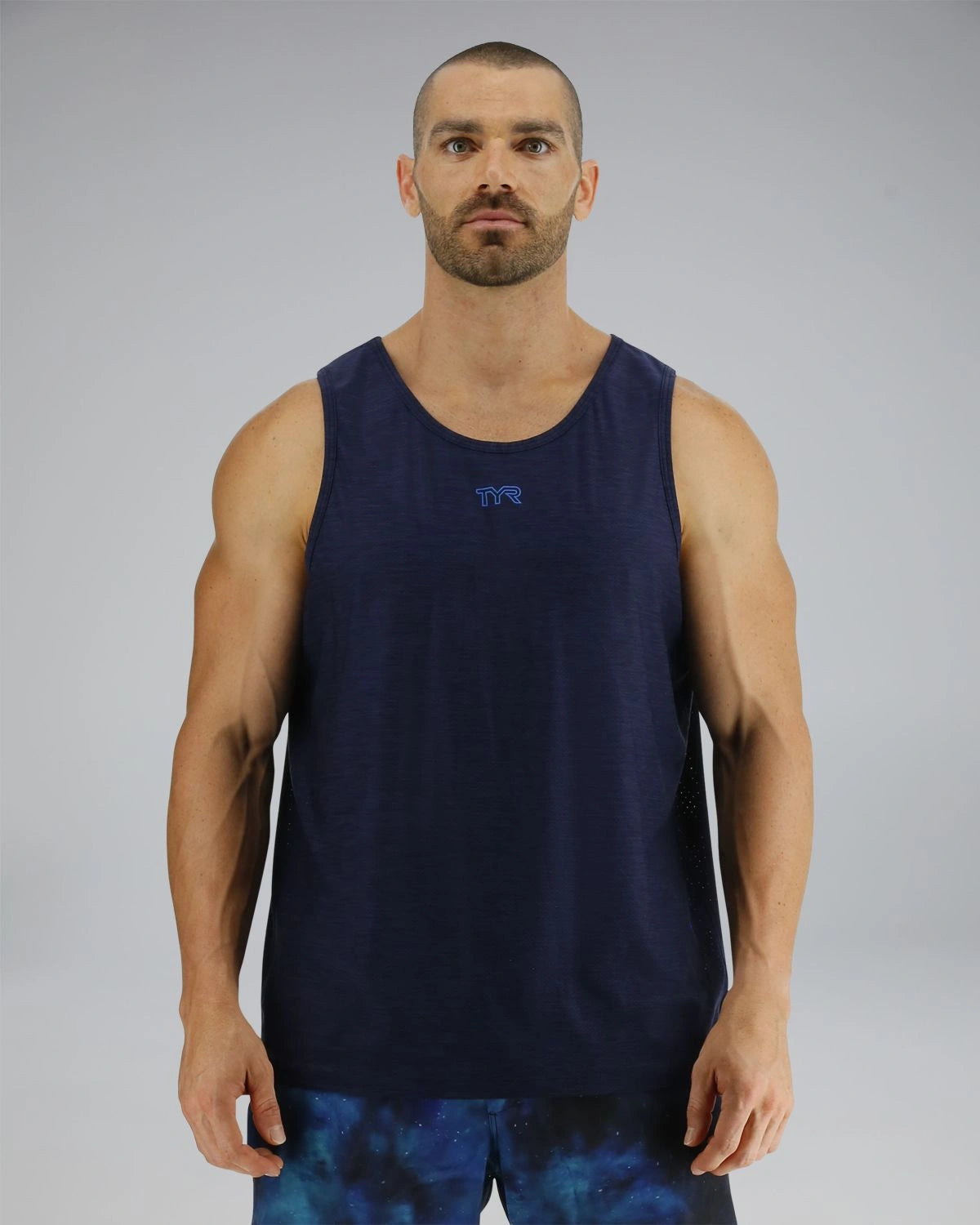 TYR Airtec™ Men's Tank Eclipse Heather