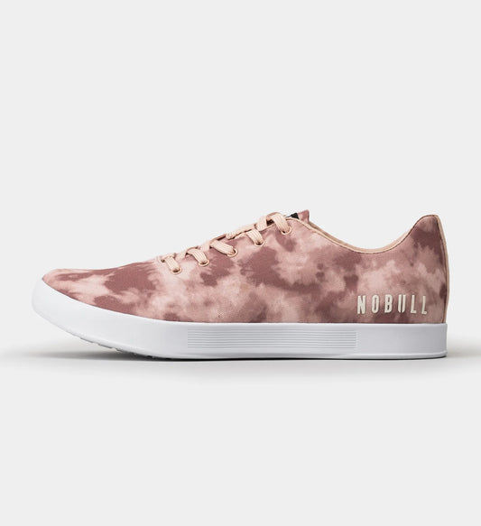 Nobull Canvas Trainer - Dusty Rose Tye Die