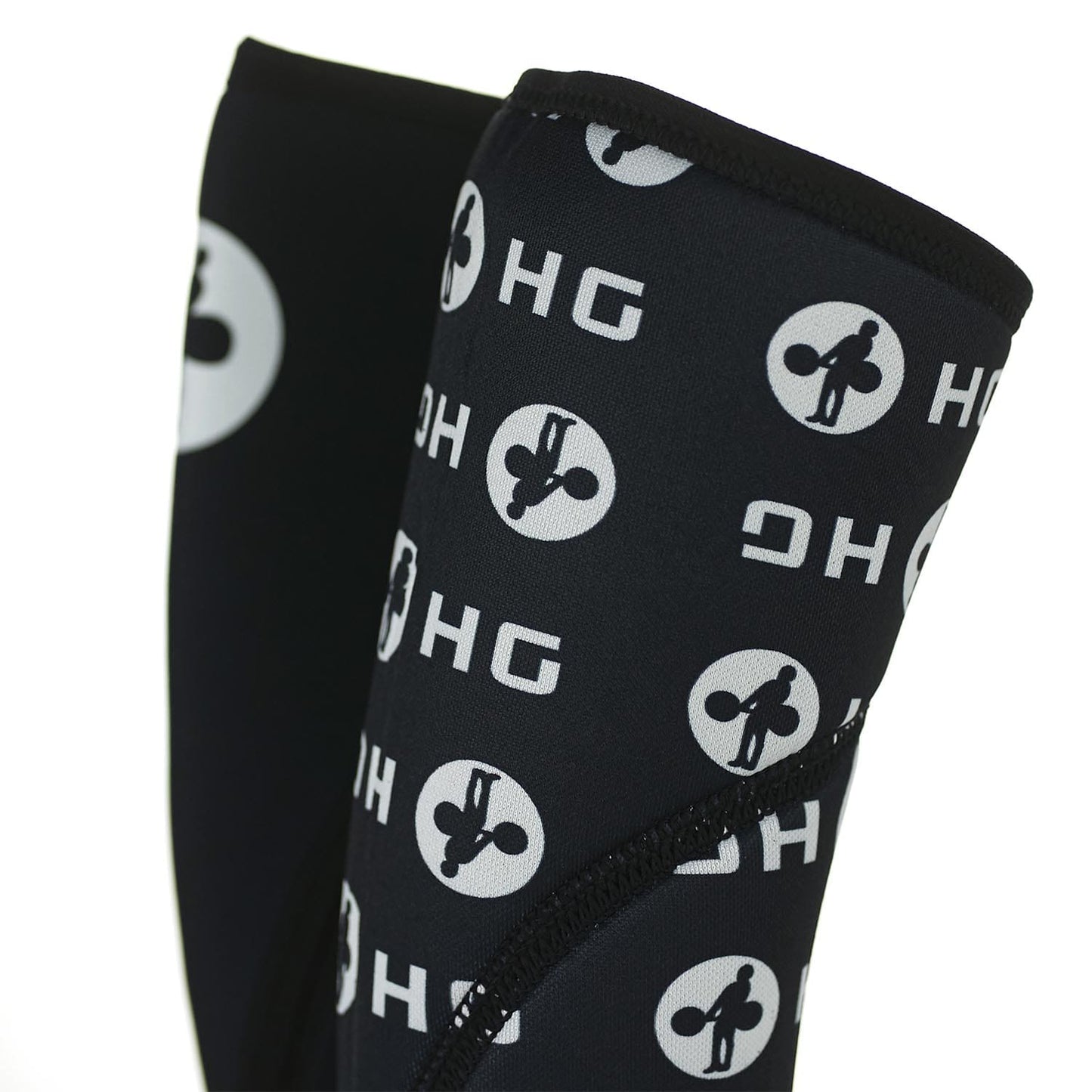 Knee Sleeves Hook Grip 7mm 3.0- Black White