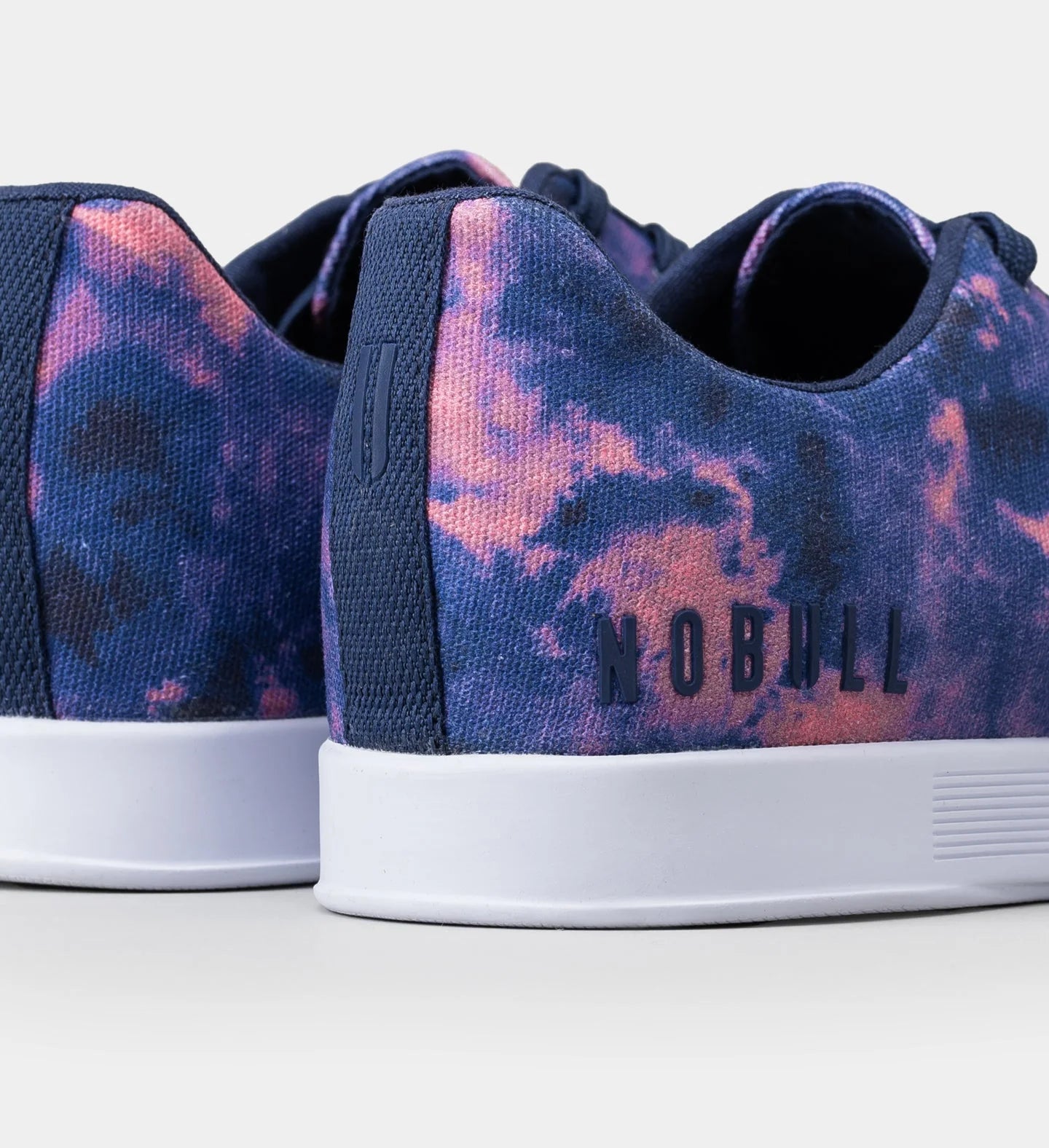 Nobull Canvas Trainer - Índigo & Pink Tie Dye