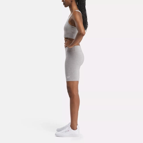 Womens Reebok Bike Short Grey