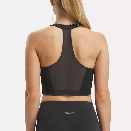 Women’s Train Mesh Bralette Black
