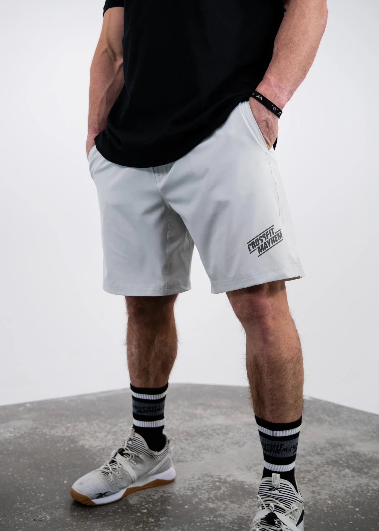 Mayhem Training Shorts - Light Grey