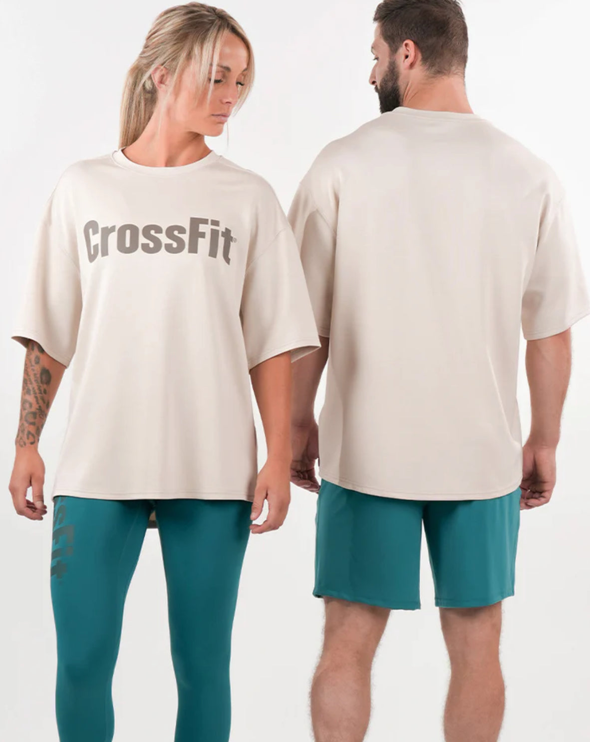 NS Tshirt Unisex Oversize | Beige