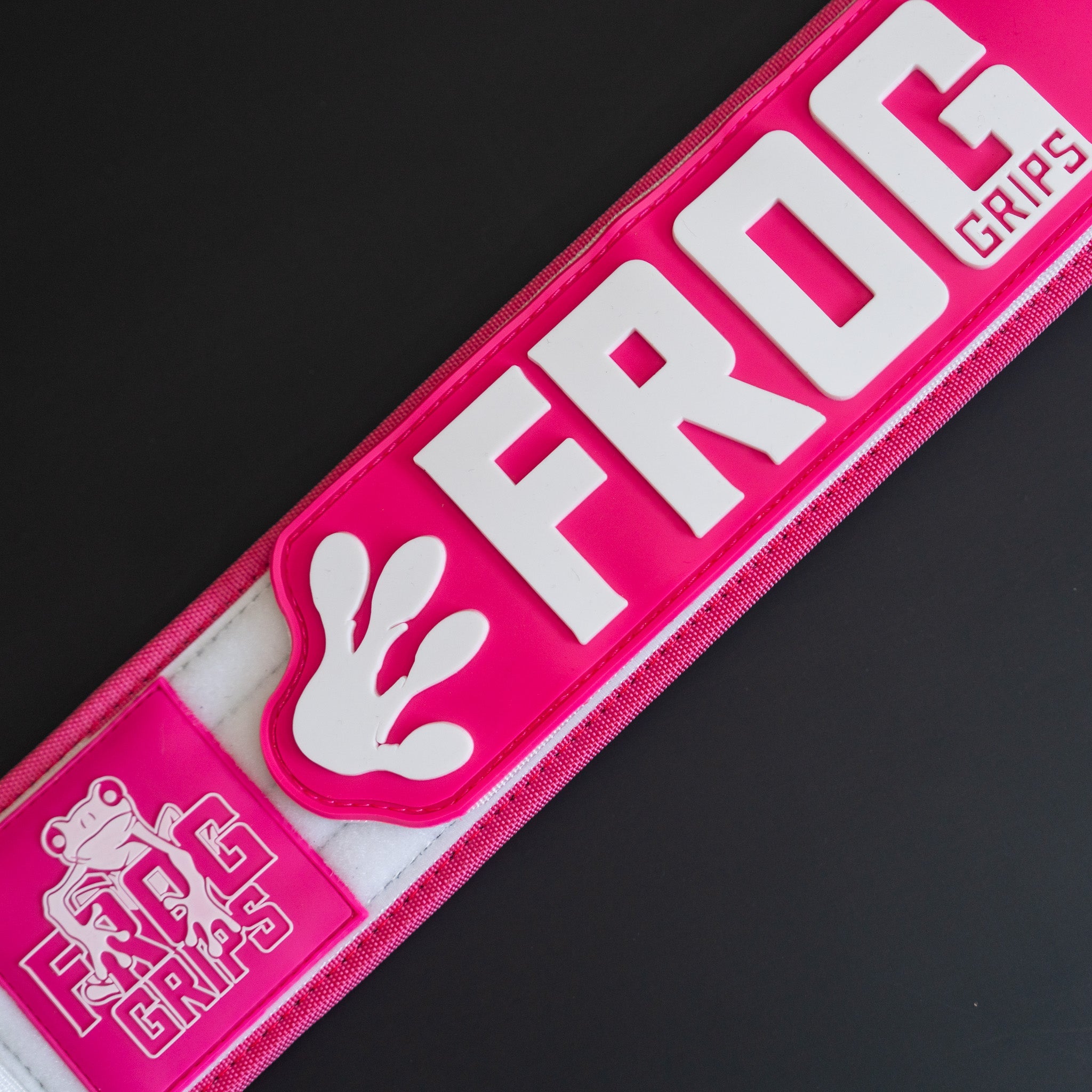 FROG LIFTING BELT - ROSA / BLANCO
