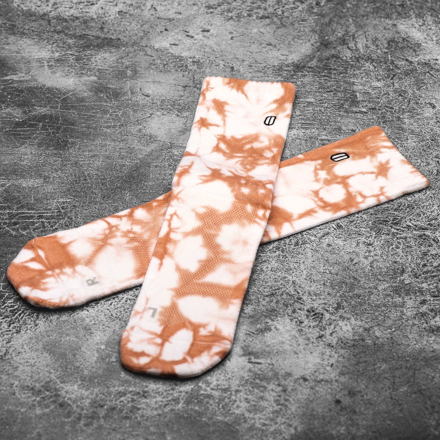 Calcetas Nobull Tie-Dye Crew Sock