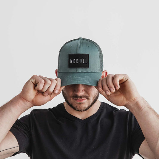 NOBULL Patch Curved-Brim Trucker